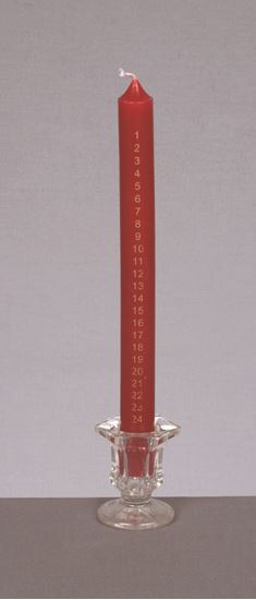 premier-red-advent-candle-with-glass-holder