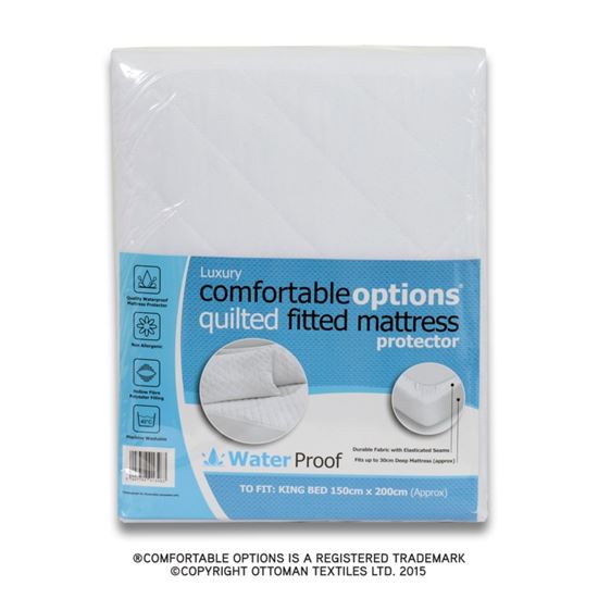 comfortable-options-waterproof-mattress-protector