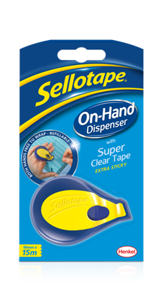 sellotape-on-hand-dispenser