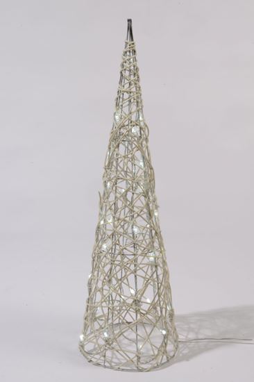 kaemingk-led-wicker-pyramid-cool-white