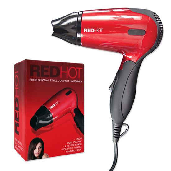 redhot-compact-hair-dryer