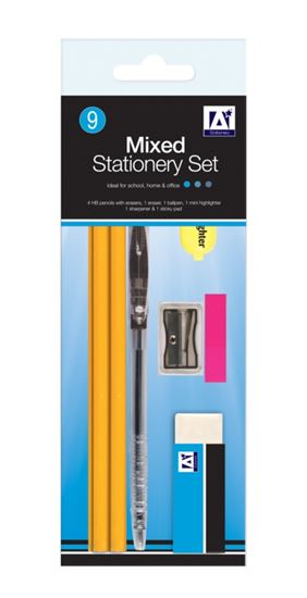 a-star-mixed-stationery-set