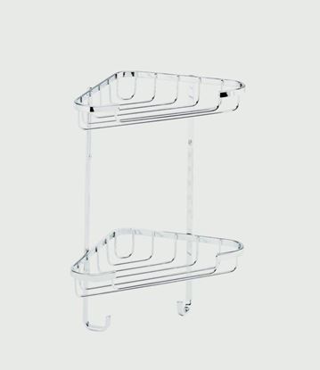 croydex-2-tier-corner-basket