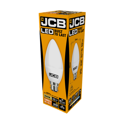 jcb-led-candle-470lm-opal-6w
