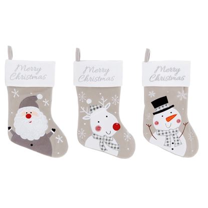 premier-assorted-xmas-stocking-santa-snowman--reindeer