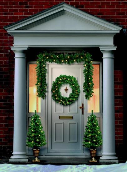 premier-christmas-door-set-wreath