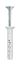 rawlplug-nylon-hammer-in-fixing-with-countersunk-head