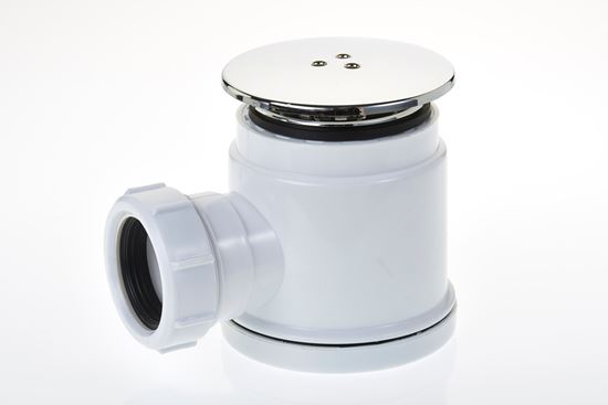 make-shower-tray-trap-chrome-40mm