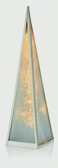 premier-holographic-pyramid-silver-frame