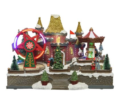 kaemingk-led-revolving-fairground