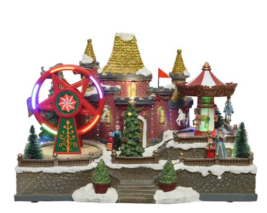 kaemingk-led-revolving-fairground