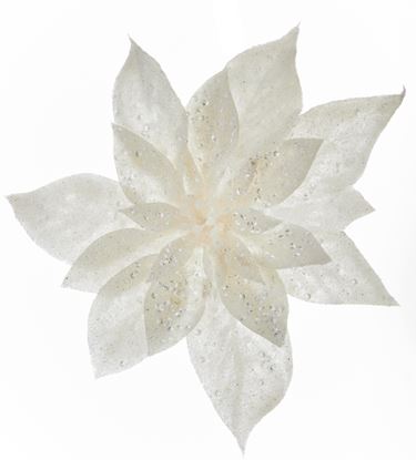 premier-glitter-poinsettia-clip-on