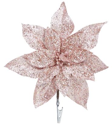 premier-glitter-poinsettia-clip-on