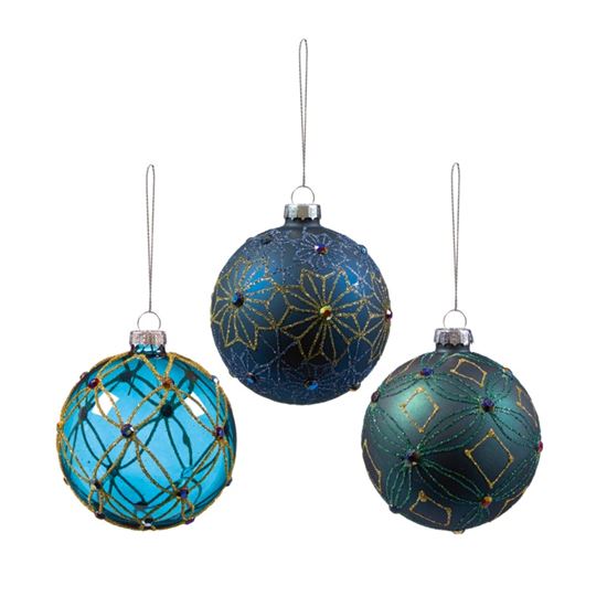 premier-peacock-blue-green-baubles