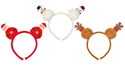 premier-santa-snowman-reindeer-hair-band