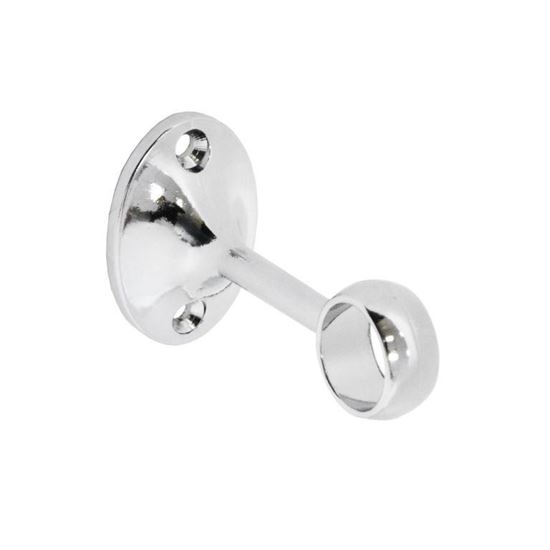 securit-chrome-towel-rail-centre-bracket