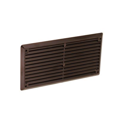 securit-plastic-louvre-vent-brown-fixed-fly