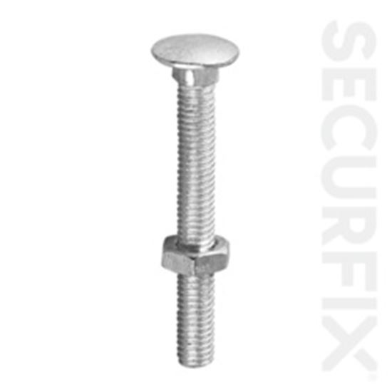 securfix-carriage-bolt-zinc-plated-m6x150mm