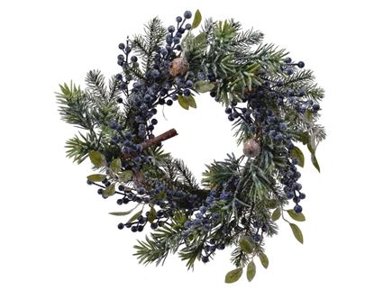 kaemingk-frost-decorative-wreath-blue-berries