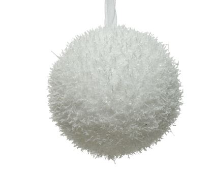 kaemingk-white-foam-bauble