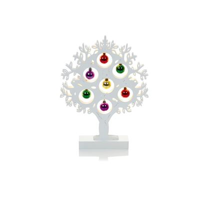 premier-white-wood-tree-with-bauble--warm-white-leds