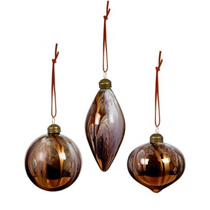 premier-marble-glass-shape-baubles-3-assorted