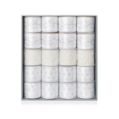 premier-silver--white-mix-ribbon-3-assorted
