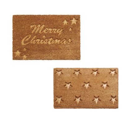 premier-relief-doormat-stars-merry-christmas