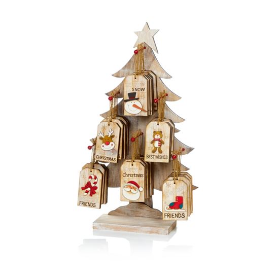 premier-wooden-christmas-tree-gift-tag