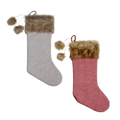 premier-herringbone-stocking-grey-red