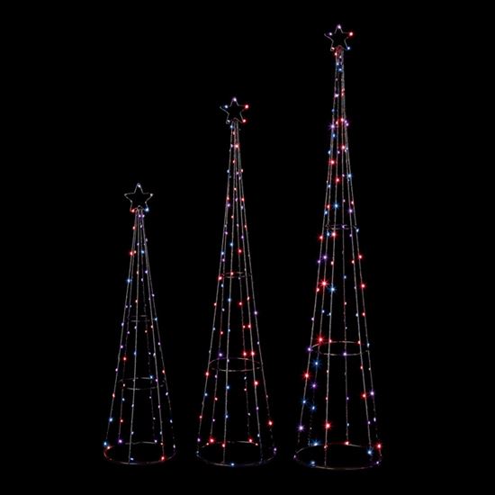 premier-pyramid-metal-frame-rainbow-light