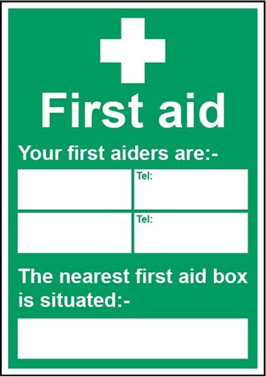 smiths-architectural-your-first-aiders-sign