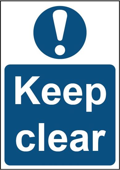 smiths-architectural-keep-clear-blue-sign