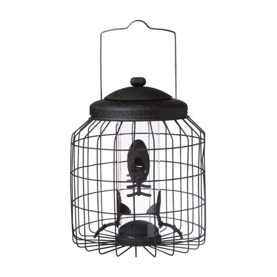 ambassador-heavy-duty-black-squirrel-proof-seed-feeder