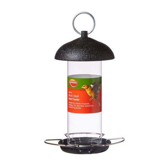 ambassador-black-steel-seed-feeder