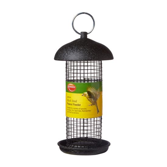 ambassador-black-steel-peanut-feeder