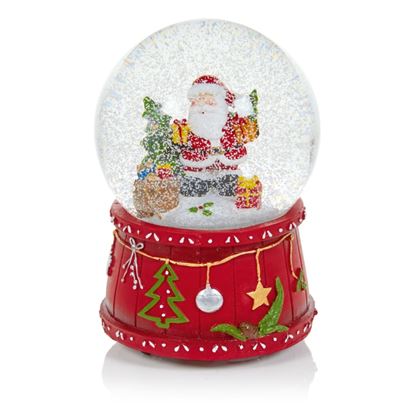 premier-santa-with-tree-waterglobe