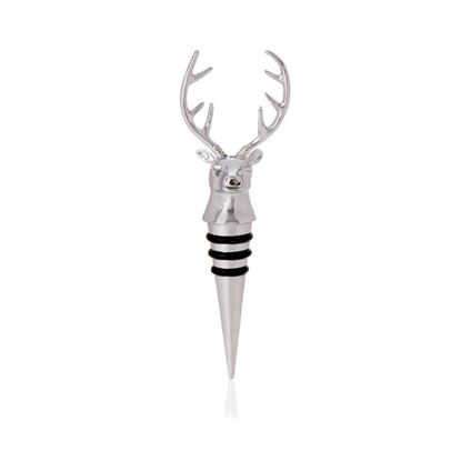 premier-silver-stag-bottle-stopper