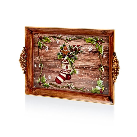 premier-christmas-tray-with-stocking-design