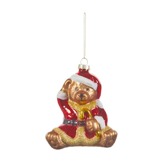 premier-teddy-in-santa-hat--jacket-bauble