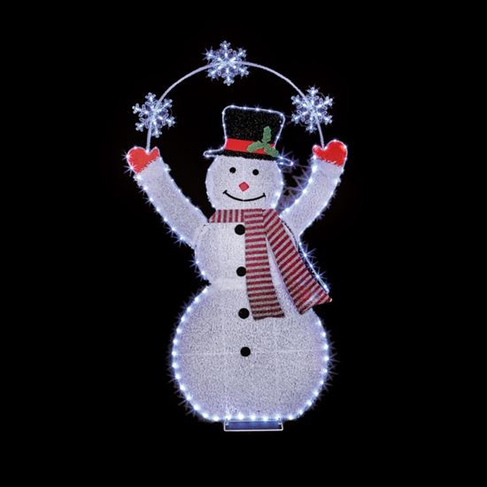 premier-snowman--snowflake-tinsel-rope-light