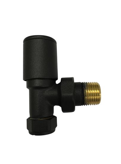 kvit-black-radiator-angled-valve-pair