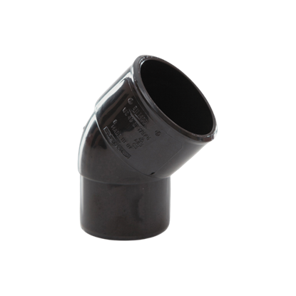 davant-solvent-weld-spigot-45-bend-black