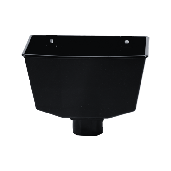 kayflow-rainwater-round-hopper-head-black