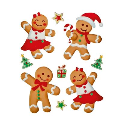 premier-glitter-gingerbread-window-sticker