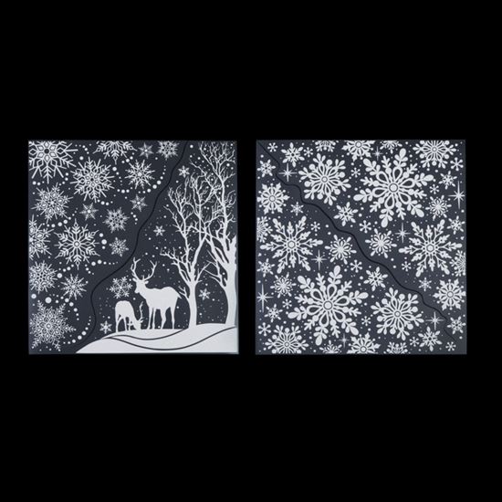 premier-white-snowflake-window-stickers