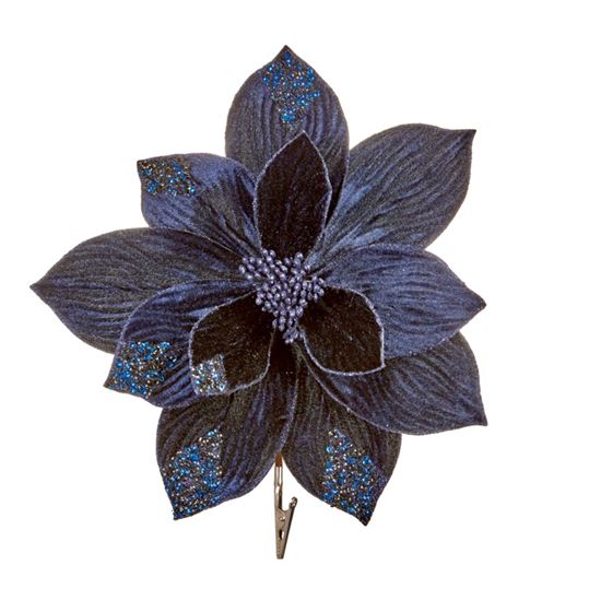 premier-dark-blu-velvet-poinsettia-poinsettia-with-sequins
