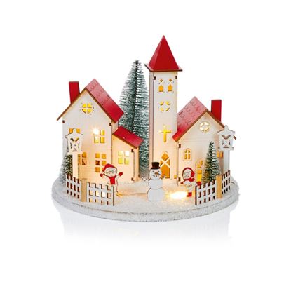 premier-lit-christmas-village-scene