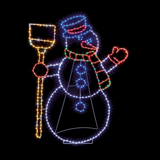 premier-twinkllng-flexibrights-snowman-390-leds
