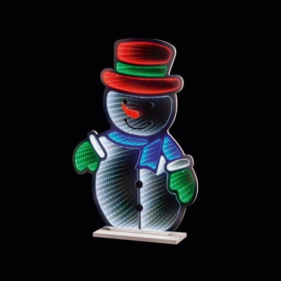 premier-standing-snowman-infinity-mirror